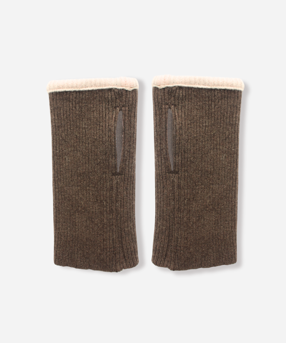 Reclaimed cashmere hand warmers