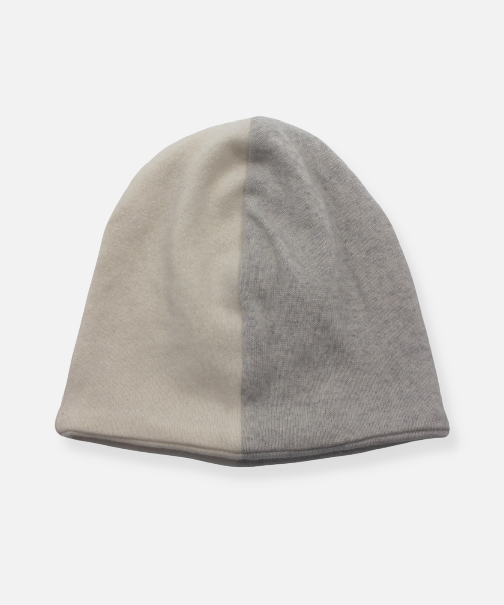 Reclaimed cashmere beanie hat