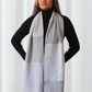 Reclaimed cashmere scarf