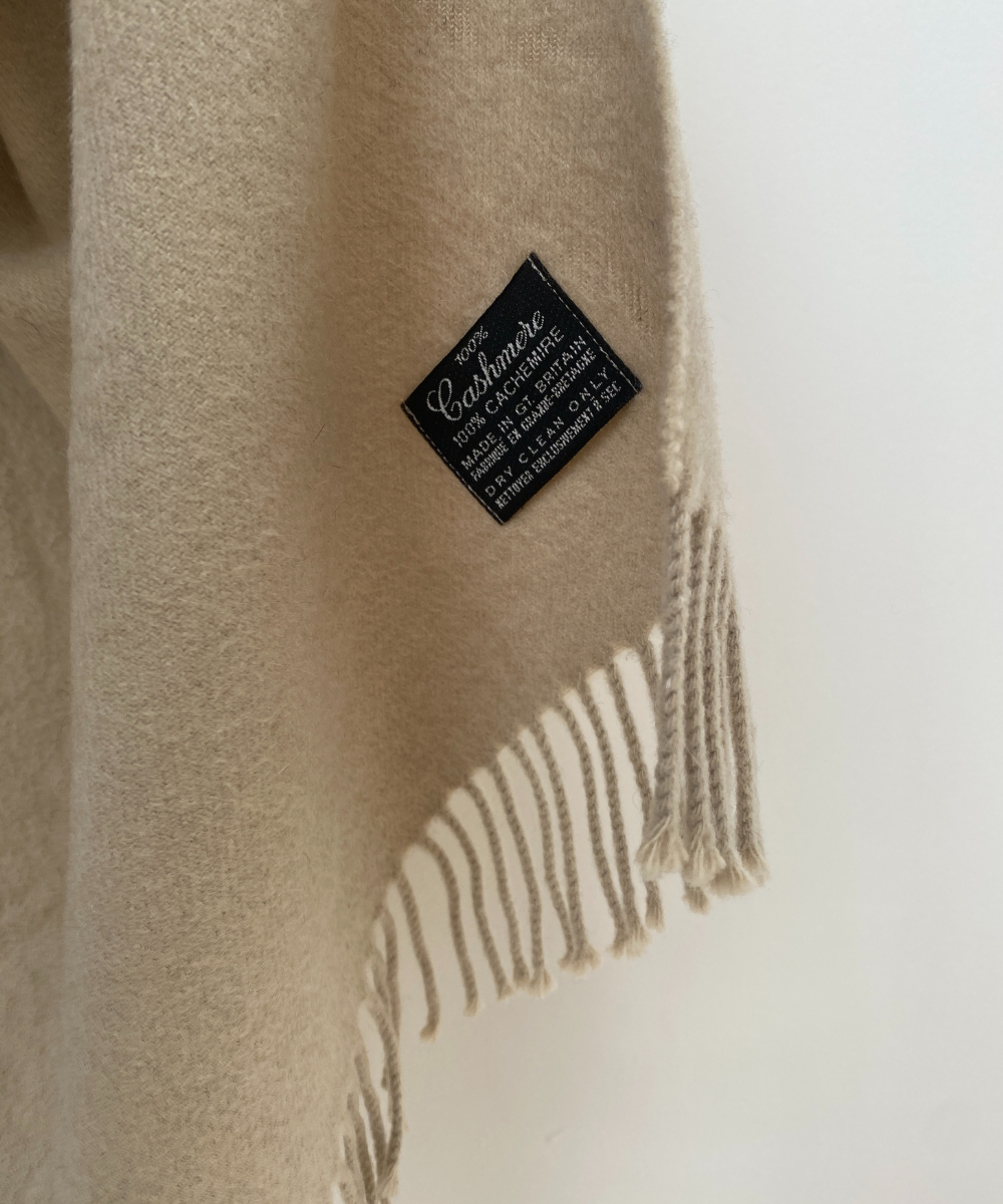 Secondhand cashmere scarf