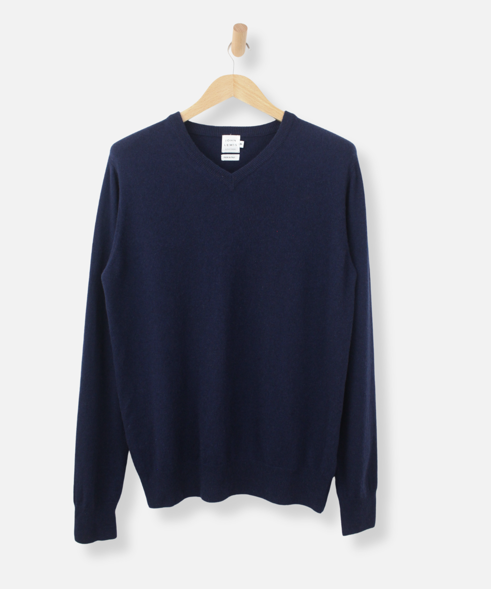 Secondhand cashmere jumper