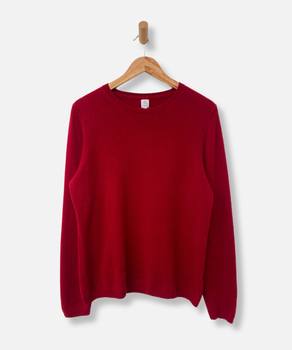 Secondhand cashmere jumper