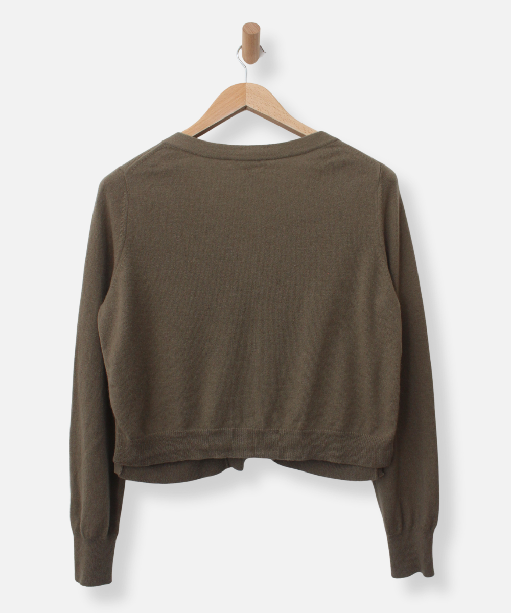 Secondhand cashmere cardigan