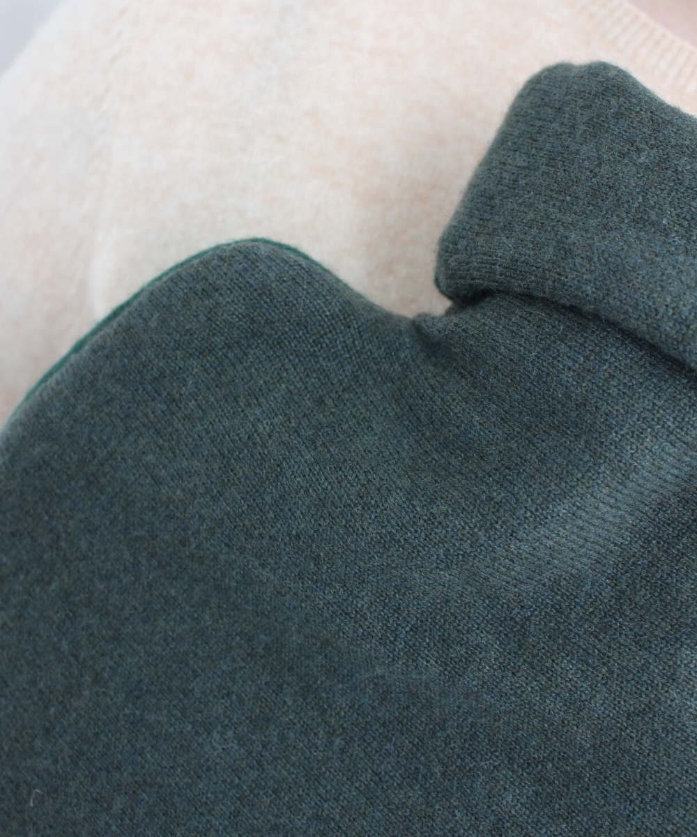 reclaimed cashmere hot water bottle cover