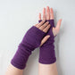 Recycled cashmere hand warmers