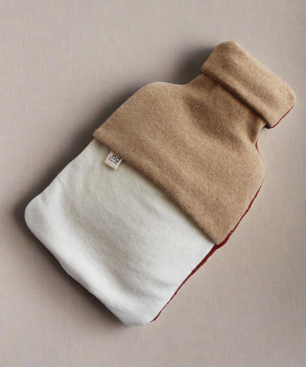 Hot Water Bottle Cover | Two-Tone