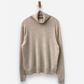 Beige Cashmere Roll Neck Jumper by M&S