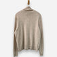 Beige Cashmere Roll Neck Jumper by M&S