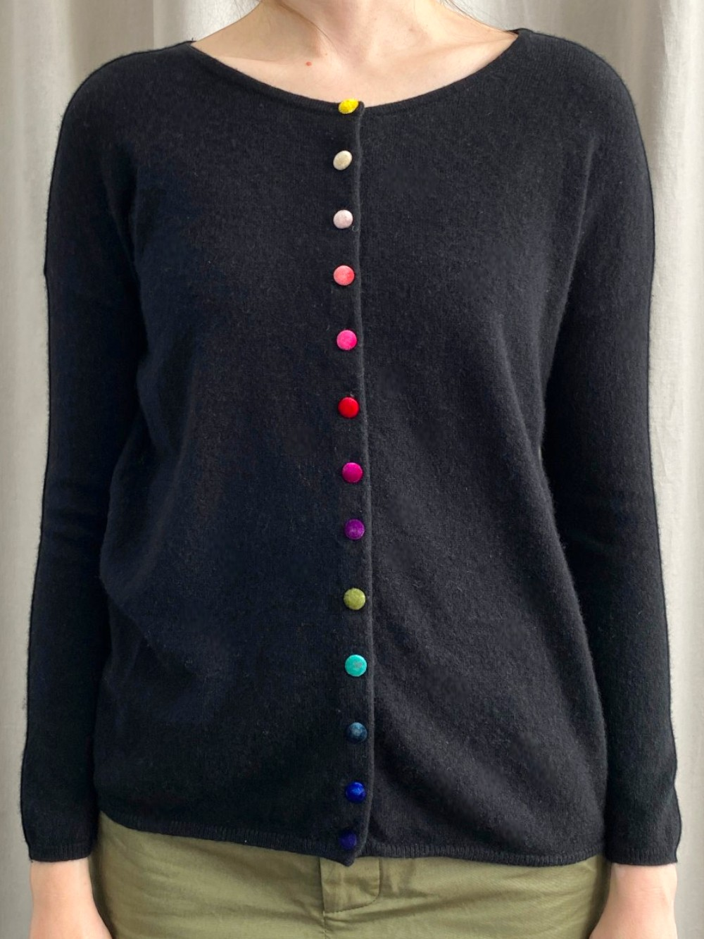 Secondhand cashmere cardigan