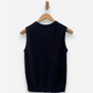 Black Cashmere Crew neck Vest by Boden