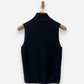 Black Cashmere Roll Neck Vest by Ann Taylor
