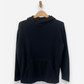 Black Cashmere Hoodie by Eric Bompard
