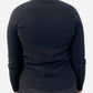 Black Cashmere Roll Neck Jumper by Palome