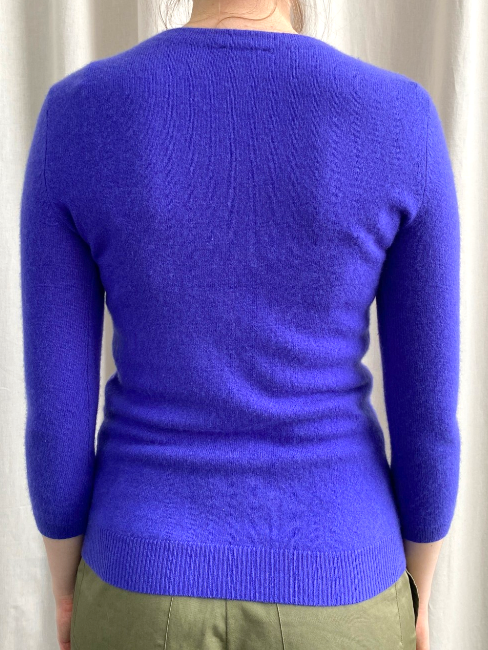 Secondhand cashmere jumper