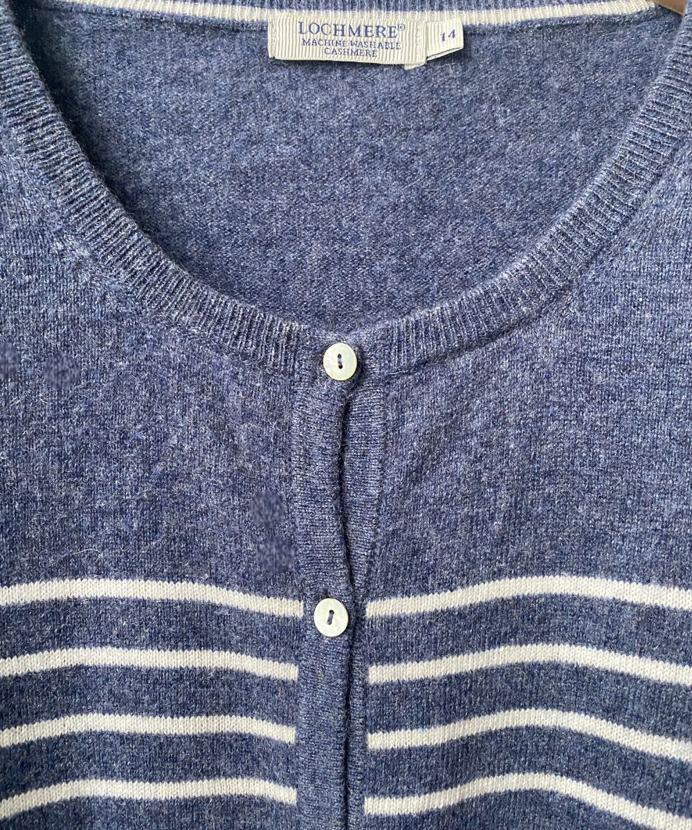 Secondhand cashmere cardigan