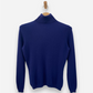 Blue Cashmere Roll Neck Jumper by Pure Collection