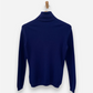 Blue Cashmere Roll Neck Jumper by Pure Collection