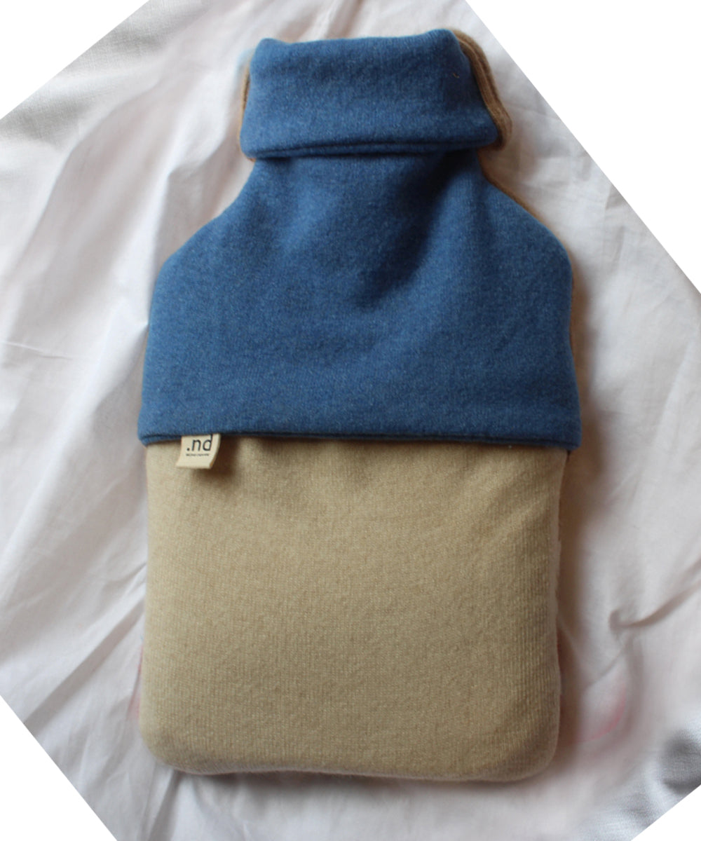 Hot Water Bottle Cover | Two-Tone