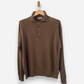 Brown Cashmere Collared Neck Jumper by El Corte Inglés