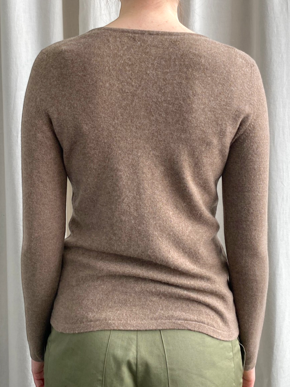 Secondhand cashmere jumper