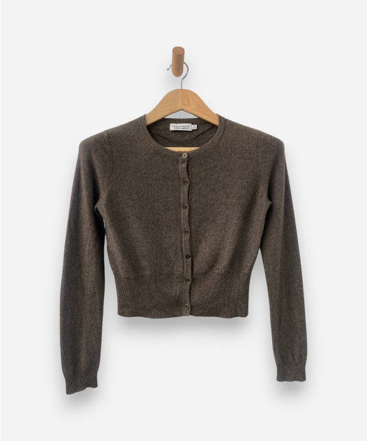 Secondhand cashmere cardigan