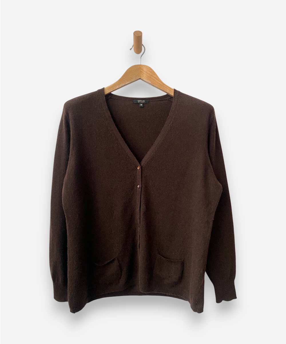Secondhand cashmere cardigan