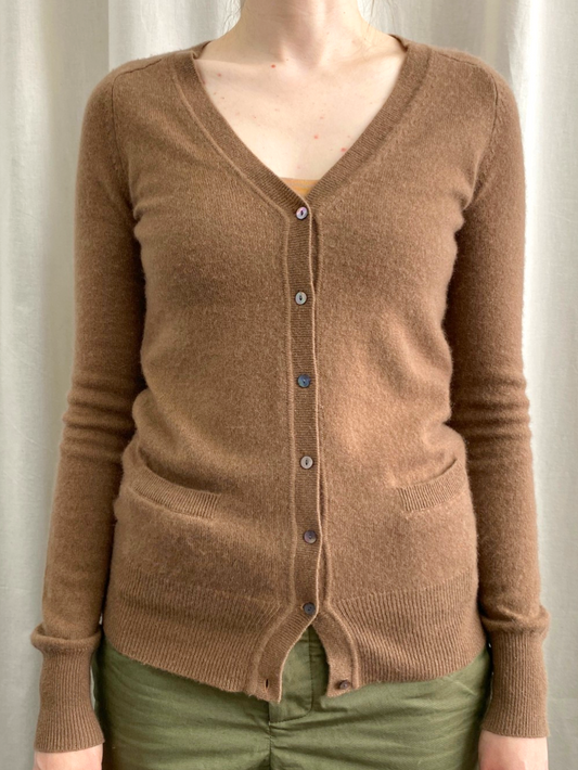Secondhand cashmere cardigan