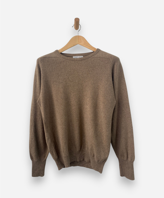 Brown Cashmere Crew Neck    