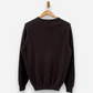 Brown Cashmere V Neck Jumper by Tom Rusborg