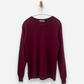 Burgundy Cashmere Round Neck Jumper