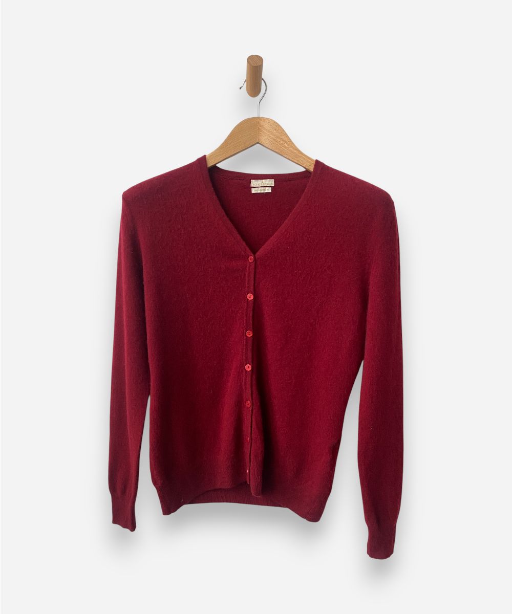 Secondhand cashmere cardigan