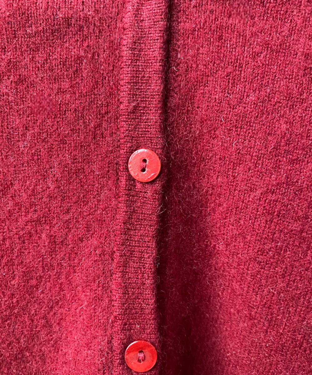 Secondhand cashmere cardigan