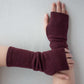 Recycled cashmere hand warmers