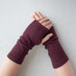 Recycled cashmere hand warmers