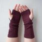 Recycled cashmere hand warmers