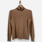 Camel Cashmere Roll Neck Jumper by John Lewis