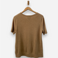 Camel Cashmere Round Neck Top by Land's End
