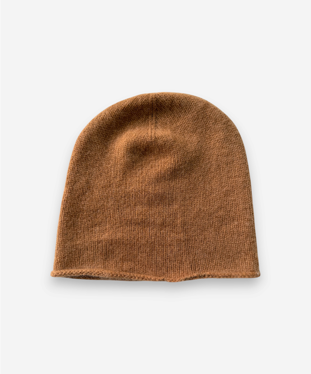 Camel Cashmere Beanie by H&M