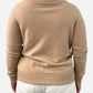 Camel Cashmere Cowl Neck Jumper by Isle
