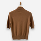 Camel Cashmere Roll Neck Top by H&M