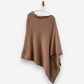 Camel Cashmere V Neck Poncho by Perfect Cashmere