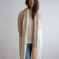 Recycled Cashmere Large Scarf