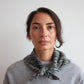 Re-knitted pure cashmere neckerchief