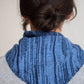 Re-knitted pure cashmere neckerchief