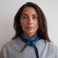 Re-knitted cashmere tie scarf 