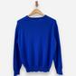 Cobalt Blue Cashmere V Neck Jumper by The Cashmere Centre