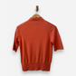 Coral Cashmere Collared Top by PURE Collection
