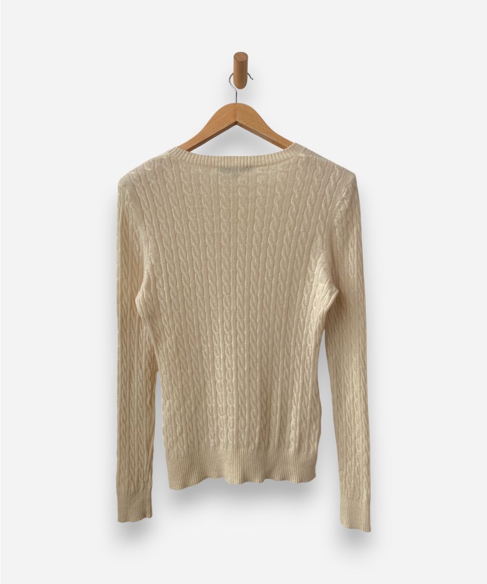 Secondhand cashmere jumper