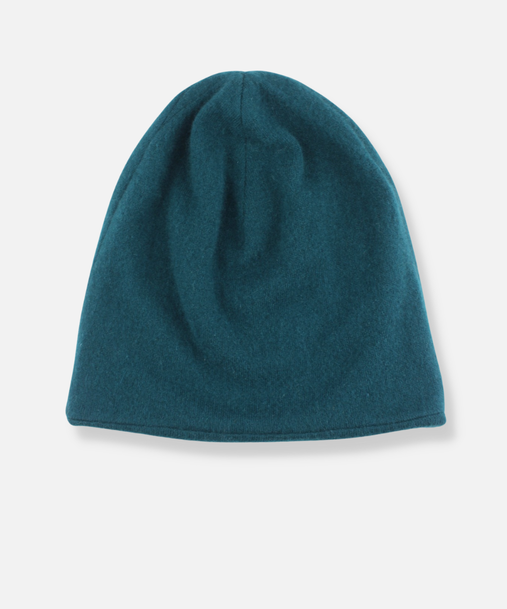 Reclaimed cashmere beanie hat