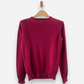 Dark Pink Cashmere Crew Neck Jumper by John Lewis